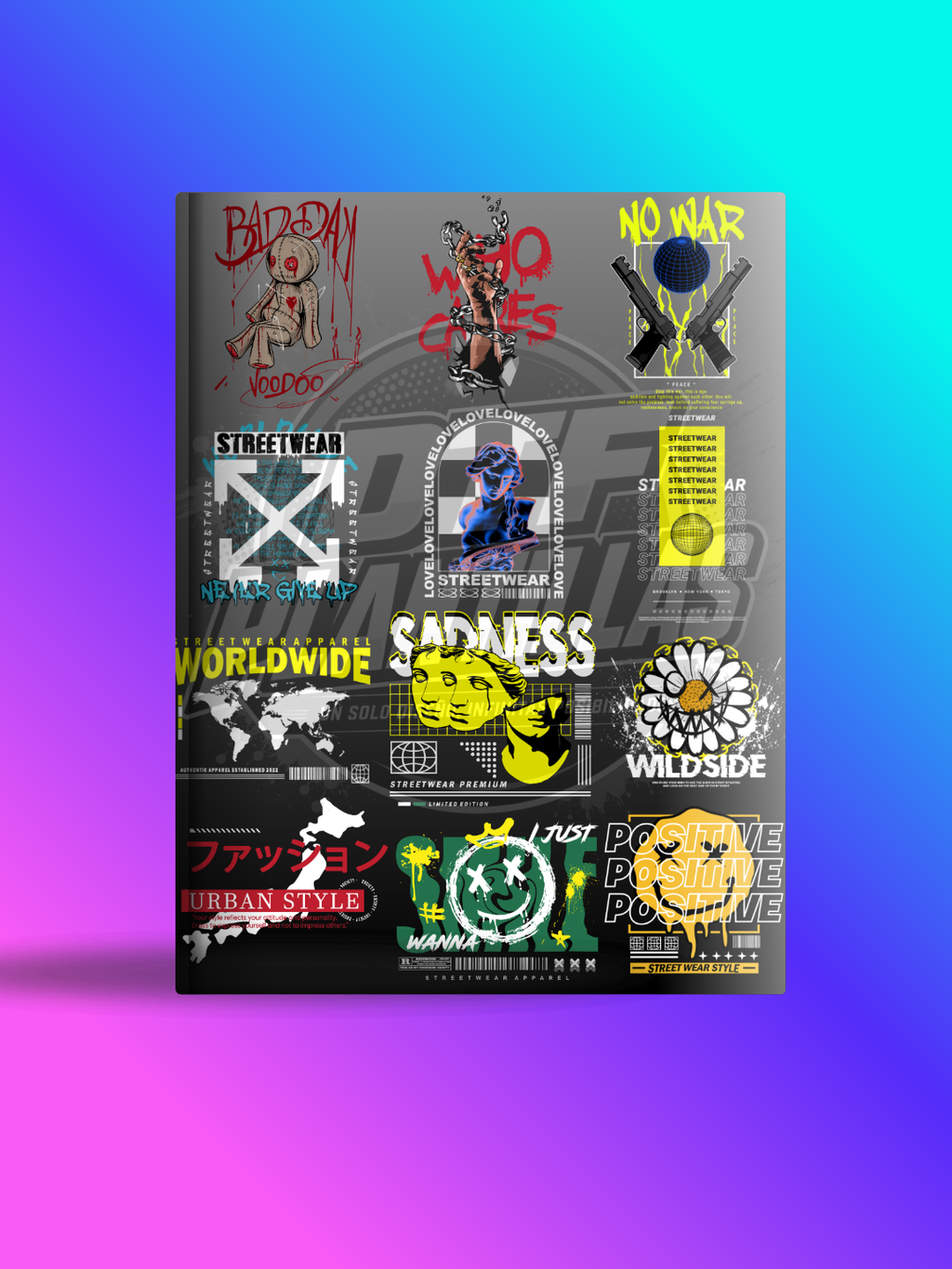 Pack de diseños Streetwear