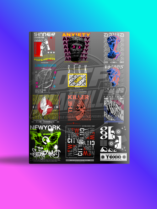 Pack de diseños Streetwear