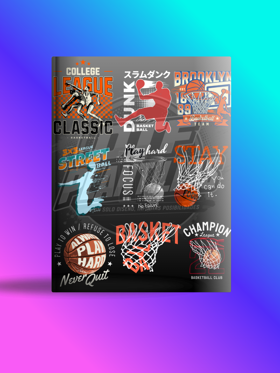Pack de diseños Basquet