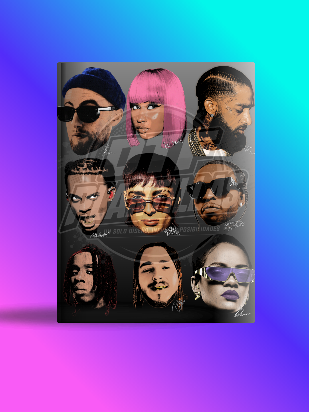Pack de diseños Cantantes