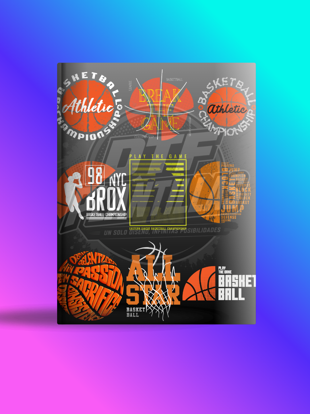 Pack de diseños Basquet