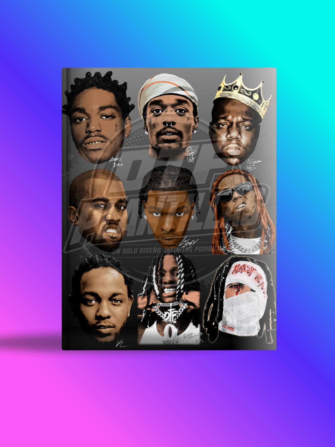 Pack de diseños Cantantes