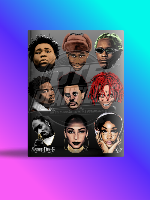 Pack de diseños Cantantes
