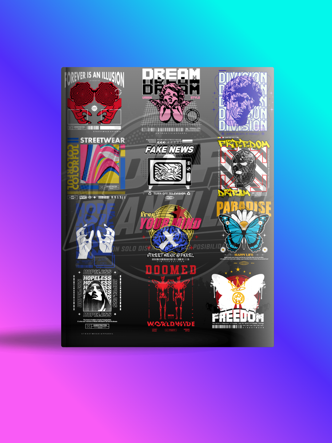 Pack de diseños Streetwear