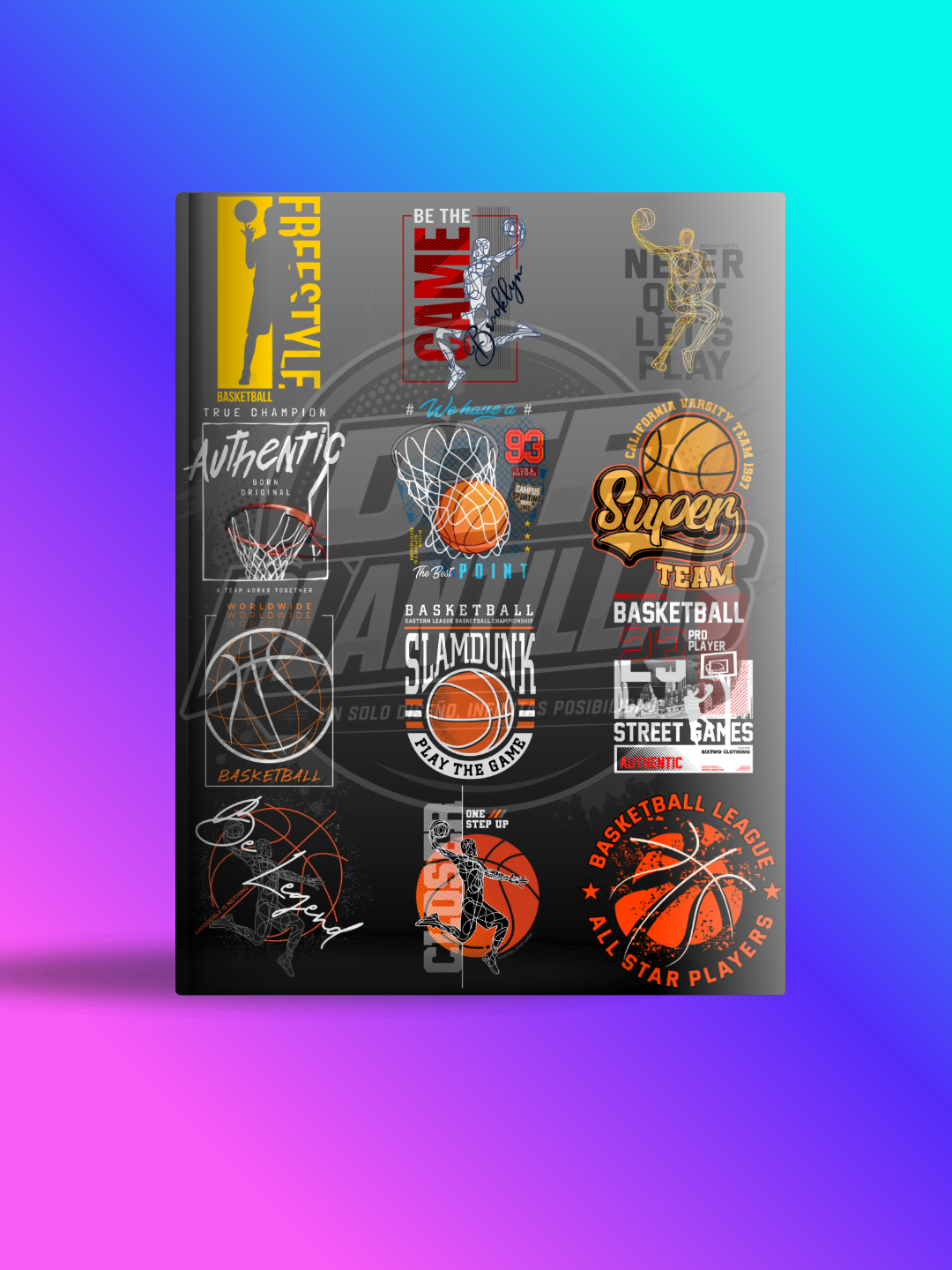 Pack de diseños Basquet