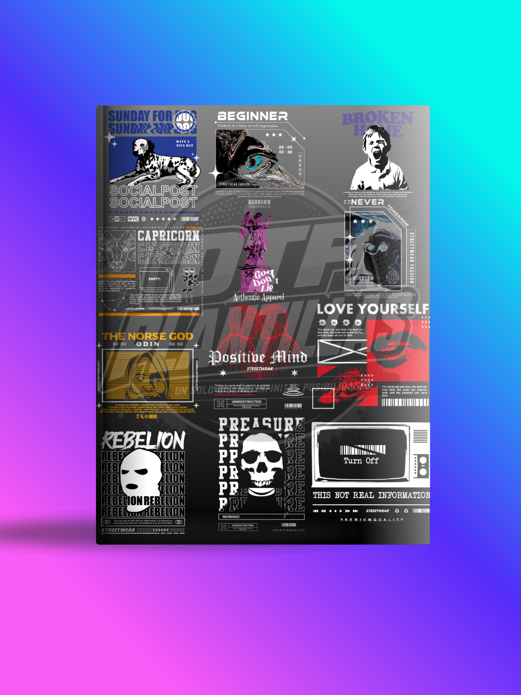 Pack de diseños Streetwear