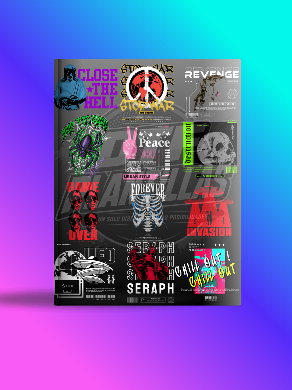 Pack de diseños Streetwear