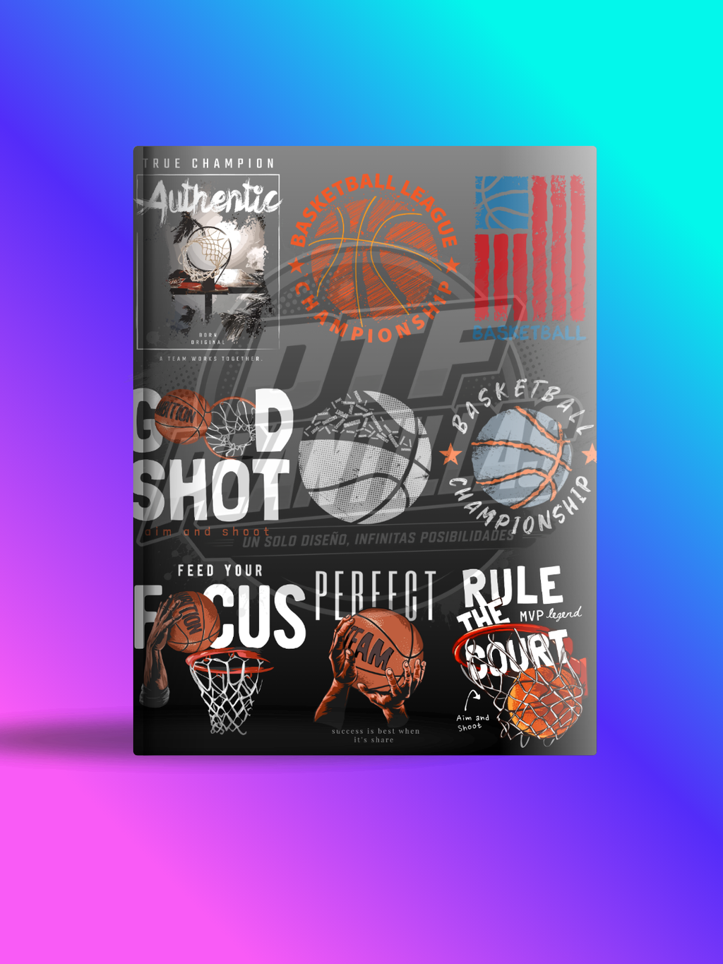 Pack de diseños Basquet